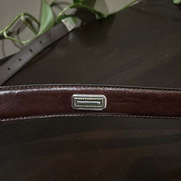 Vintage Fossil Men’s Brown Leather Belt 40” - Picture 6 of 6